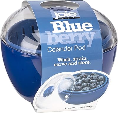 Joy Kitchen Gadgets 31820 Joy Wash blueberry colander, filter, serve and keep (blueberry), Abs.. Get top brands at bottom prices, only on DIAYTAR Nigeria.