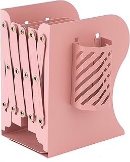 Simple extensible livers, adjustable metal-adjustable livresses for heavy books, shelf organizer support for the office, the house, the school, the children's and students (pink) books (pink).. Experience the convenience of one-stop shopping with DIAYTAR NIGERIA's diverse and affordable marketplace.