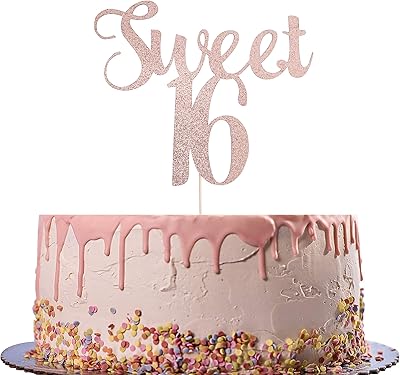 Sweet 16 Decoration Decorations 16 Decoration 16 16th Birthday in Gold.. Experience the power of choice with DIAYTAR NIGERIA's extensive catalog delivered within the week.
