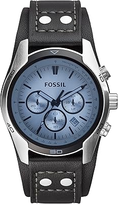 Fossil watch coach man leather chronograph.. Affordable convenience is here — shop DIAYTAR Nigeria today.