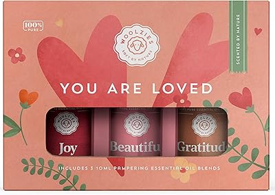 You are love of Wallsee's essential oil set | Therapeutic quality aromatherapy of the highest quality | Understands a mixture of joy, beauty and gratitude | | For distribution for internal or topical use.. Shop with confidence at DIAYTAR NIGERIA, enjoying competitive prices and delivery within 8 days.
