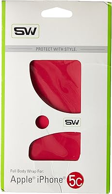 Slickwraps colorful protective movies for iPhone 5C - Rose - Leather - Retail packaging - Rose.. Your ultimate shopping destination, DIAYTAR NIGERIA combines extensive selection with affordable shipping.