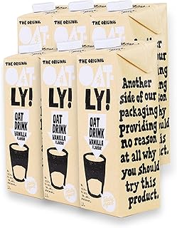 Vanilla oatmeal drink without dairy products - Boisson with vegan oate milk 1L - Pack of 6.. DIAYTAR NIGERIA: Bringing quality products to your doorstep at prices that won't break the bank.