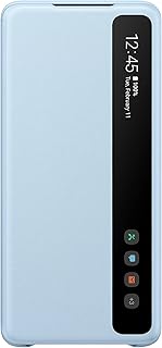 Samsung Clear View shell for Samsung Galaxy S20 (blue).. DIAYTAR NIGERIA: Where shopping is easy, prices are low, and delivery is just days away.