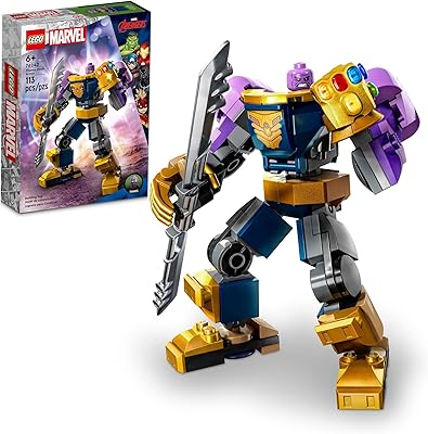 Marvel 76242 Lego Thanos Mech Armor figurine Construction toy with infinite glove and stones.. Home to endless choices and pocket-friendly prices — DIAYTAR Nigeria.