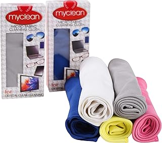 VIVIVVISION (80) and nylon (20) microfiber cleaning rag (80) and nylon (20), for glasses, sunglasses specifications, laptop screens, glasses, size - 30 cm x 30 cm, multicolored (5).. Shop across categories at DIAYTAR NIGERIA with the confidence of prompt and budget-friendly delivery.