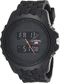 From US Polo Assn. Sports watch with black rubber bracelet for men, black color, us9269, black.. DIAYTAR NIGERIA brings affordable products to every doorstep with our reliable 5-8 day shipping.