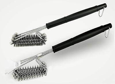 Stainless steel barbecue cleaning brush New Line - Metal brush + 18 "hairless brush scratch, 18" robust barbecue cleaning tools ".. Shop the future with DIAYTAR NIGERIA - thousands of products, unbeatable prices, delivery within a week.