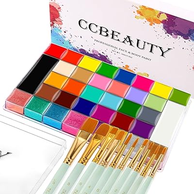 Beauty Professional Face and Body Oil Paintings together 36.. DIAYTAR NIGERIA: Putting quality products within reach of every Nigerian through our affordable marketplace.