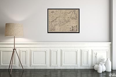 Map of London 1758, England Card of England Nova Scotia Kitchen, Thomas, 1718-1784 (cartographer) | Ancient Historical Printing | ready to supervise.. DIAYTAR NIGERIA brings a world of products to your fingertips with affordable prices and quick delivery.