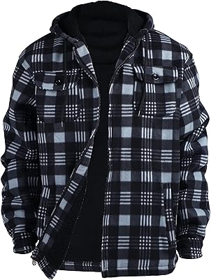 Robust jacket lined with sherpa fleece thick for men, hot winter coat with zipper.. Say goodbye to limited options and long shipping times. DIAYTAR Nigeria delivers variety, quality, and affordability straight to your door.