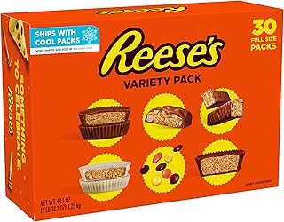 Bulk box of sweets with matching peanut butter Reese's, 44.1 Oz (30 units).. The smarter way to shop online in Nigeria is through DIAYTAR Nigeria.