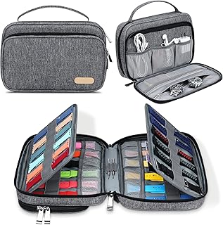 Storage case for 36 watch bracelets, anti-arrival storage bag, transport bag for Apple watch bracelets, watch bracelet spindle and other accessories (gray).. Click, pay, receive — DIAYTAR Nigeria makes online shopping seamless.