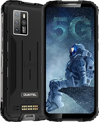Robust 5G smartphone unlocked Oukitel WP10, Mediatek Dimensity 800 chipset with 8000 mAh battery, 8 GB + 128 GB, FHD 6.67 screen.. DIAYTAR NIGERIA brings the market to your fingertips with affordable prices and swift delivery services.