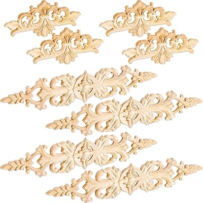 8 pieces of wooden ornaments, wooden decorations carved in long -sisi plastic decorated with a wooden frame for furniture, cabinets, bed and wall.. Nigeria's fastest-growing e-commerce site offers unbeatable prices and delivery within 8 days.