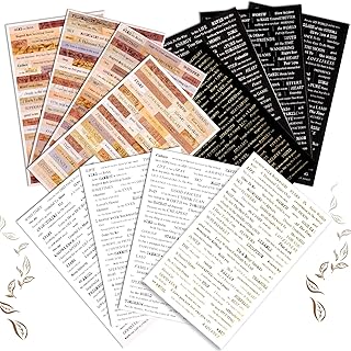 12 sheets of quote stickers for journalization supplies, scrapbooking stickers for joint journal supplies, aesthetic scrapbooking paper for journalization supplies and manual work.. DIAYTAR NIGERIA makes every shopping desire a reality with affordable prices and delivery in 5-8 days.