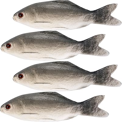 Jijoy 4 pieces Halloween artificial sea fish model for the house.. DIAYTAR NIGERIA: Where affordability and variety meet with convenient delivery within 8 days.