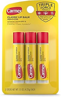 Carmex original hydrating lip balm, 4.2 g (3 pieces).. Your favorite online marketplace — DIAYTAR Nigeria delivers quick and cheap.