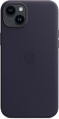 Apple iPhone 14 Plus leather shell with Magsafe midnight.. DIAYTAR NIGERIA brings affordable shopping to your fingertips with reliable delivery in less than 8 days.