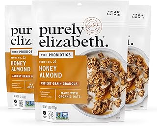 Purely Elizabeth, honey almond, granola with old probiotic cereals, gluten -free, GMO -free, 8oz (3 ct.).. Looking for a deal? DIAYTAR Nigeria has thousands waiting for you.