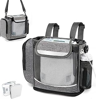 Convertible oxygen backpack 2 in 1 for portable oxygen concentrators, one G3, G5 oxygen inogen, oxygen backpack accessories with breathable gray bagsfy mesh.. Experience budget-friendly shopping at DIAYTAR NIGERIA, Nigeria's premier online marketplace with quick delivery.