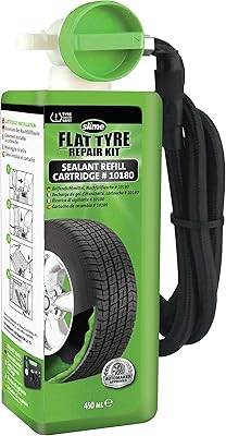 SLIME 10180 puncture repair kit, Emergency Kit for car tires, replacement of putty, suitable for cars and other road vehicles, repair in 10 minutes.. Discover endless possibilities with DIAYTAR NIGERIA's comprehensive catalog and budget-friendly delivery.