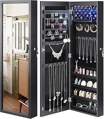 Nice Tree Storage with jewelry with 6 LED mirror 【3 Improvements】 Door cabinet.. Discover the joy of choice with DIAYTAR NIGERIA's extensive selection and budget-friendly shipping.