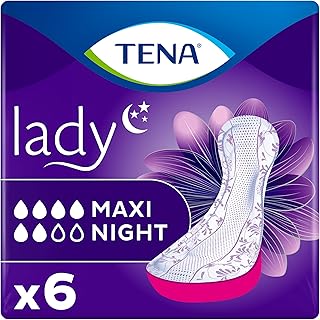 Tina Lady Maxi Night towels for moderate to severe bladder - Lot of 6 hygienic towels for women.. Your e-commerce hub for everything — DIAYTAR Nigeria has you covered.