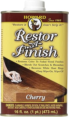 Produit howard rf9016 restore-a-finish, 16 oz, cerise.. Your one-click solution to affordable shopping, DIAYTAR NIGERIA delivers quality products nationwide.