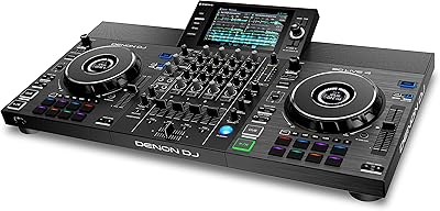 Autonomous DJ controller Denon DJ SC Live 4, 4-channel audio mixing table, unlimited music streaming Amazon, WiFi, speakers, DJ serto compatible with Virtual DJ.. From Lagos to Kano, DIAYTAR Nigeria delivers across Nigeria in days.