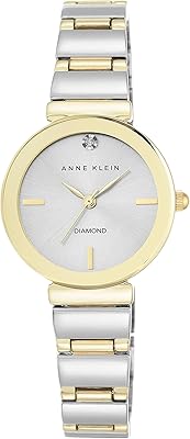 Anne Klein woman watch, dial set with real diamonds.. Online shopping made simple and affordable — DIAYTAR Nigeria.