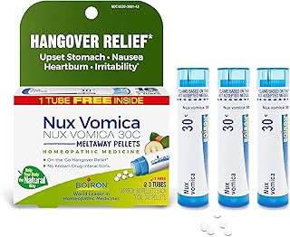 Homeopathic medicine Boiron 30c of Nuxe Vomica for the relief of the hangover, stomach aches, nausea and excess food or alcohol consumption - 3 units (240 tablets).. Looking for great deals without compromising on quality? DIAYTAR Nigeria brings you thousands of top products at affordable rates, delivered straight to your doorstep.