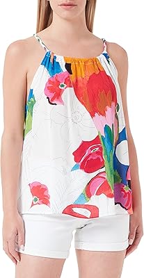 Desigual plus_rodas blouse for white women.. Transform your shopping experience with DIAYTAR NIGERIA's vast product selection delivered at unbeatable prices.