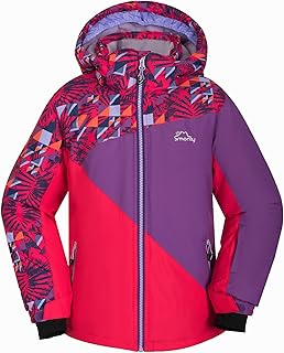 Waterproof ski jacket for girls from 8 to 12 years old, Winter snow coat, mountain outdoor clothes.. Click, pay, receive — DIAYTAR Nigeria makes online shopping seamless.