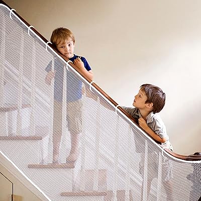 Dabuza safety net for children and domestic animals, transparent safety net for staircase protection, durable railing net, staircase fillet for children protection.. Shop confidently with Nigeria's most trusted e-commerce platform, offering swift and affordable delivery.