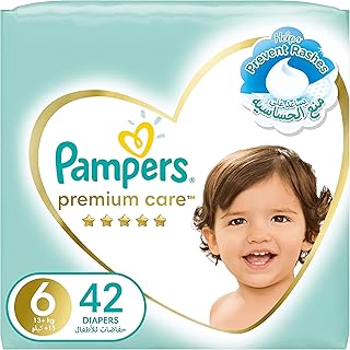 Premium Care layers, size 6, x-l, 15+ kg, jumbo package, 42 layers, pampers.. Shop with ease at DIAYTAR NIGERIA and enjoy our extensive product range delivered at affordable rates.