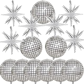 15 pieces Balloons Disco Grands Balloons in Silmed Aluminum For Birthday Birthday Birthday A Lifesty.. DIAYTAR NIGERIA brings the marketplace experience online with affordable and reliable delivery service.