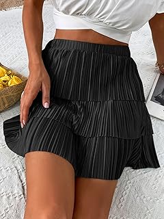 Aollpu skirt for woman bunk hem skirt in plain satin plated (color: black, size: l).. DIAYTAR NIGERIA brings a world of products to your fingertips with affordable prices and quick delivery.