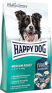 Fit & vital food for adults medium weight 12 kg of happy dog, multicolored.. Shop smarter with DIAYTAR NIGERIA's diverse marketplace and budget-friendly nationwide delivery.