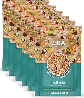 Ziba Foods Trail Mix | GMOs, vegan, Whole 30 Friendly and Paléo | Summary naturally rich in fiber, iron and antioxidants stimulating the immune system | Sweet and salted healthy snack, pack of 6.. Nigeria's most loved e-commerce platform delivers affordable shopping solutions to your doorstep.