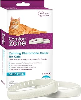 2 -piece chat collar necklace | Reduces your cat stress | Help cats to feel safe, happy and calm while reducing unwanted behavior.. DIAYTAR NIGERIA: Where every click leads to affordable purchases delivered promptly to your door.