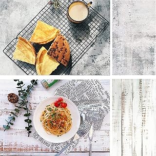 Slinz 2 in 1 background canvas for food photography 56x89cm Wooden background for cement wall studio paper photo for product accessories cosmetic youtube double -sided style.. Buy better with DIAYTAR Nigeria — the ultimate e-commerce platform in Nigeria.