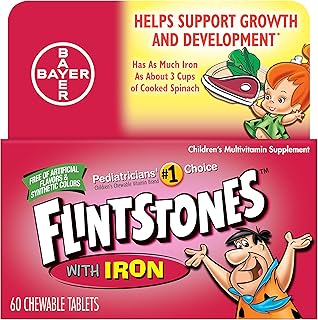 Multivitamins to crunch the fllatstones for children with iron, vitamin D and vitamin C - 60 units.. Browse endless categories on DIAYTAR Nigeria — your items delivered in just days.