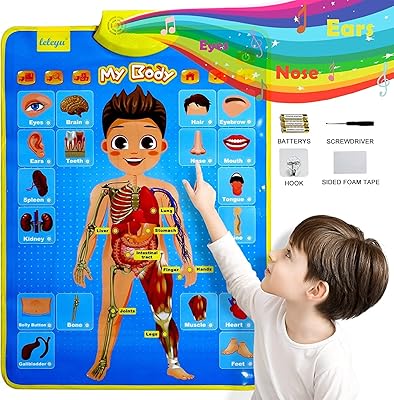 UKR speaking poster for children | The best musical and educational toy for young children and infants (My Body).. One platform, endless products — welcome to DIAYTAR Nigeria.