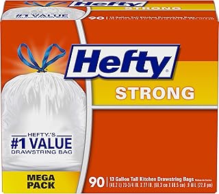 Long and robust non -flavored 13 kitchen trash bags 13.. DIAYTAR NIGERIA transforms dreams into deliveries with our affordable prices and reliable shipping.