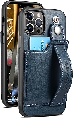 Dff.hawzziiiun compatible with the portfolio case for iPhone 12/12 pro with [card holder], [maps for cards with PU leather crutch], [rear ring] [antichoc protection] 6.1 \ ", iPhone 12/12 pro, Bleu Bleu, Bleu.. Shop the smart way with DIAYTAR NIGERIA's extensive selection and budget-friendly nationwide delivery.