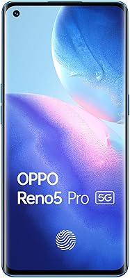 Oppo Reno 5 PRO 5G (Austral Bleu, 8 GB of RAM, 128 GB of storage) EMI/Additional exchange offers at no cost.. Your one-click solution to affordable shopping, DIAYTAR NIGERIA delivers quality products nationwide.