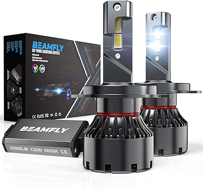 Beamfly H4 LED 20,000 LM with double copper cooling tubes.. Shop with intention at DIAYTAR NIGERIA, offering thousands of products delivered nationwide in days.