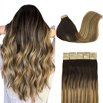 Real human hair extensions, dark brown with dirty blonde 10 inches, 30 grams, 20 pieces, human hair extensions Remy with Doris right ribbon.. Transform your shopping experience with DIAYTAR NIGERIA's vast product selection delivered at unbeatable prices.