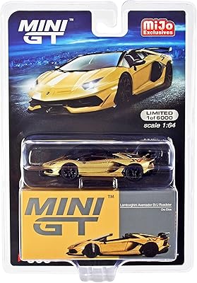 Truscale Miniatures MGT00363 Lambo SVJ Roadster Oro Elios Gold Metallic Limited Edition 6000 Pieces in the world 1/64.. DIAYTAR NIGERIA bridges the gap between desire and affordability with nationwide delivery in under 8 days.